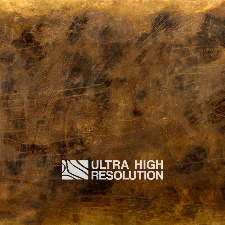 Aged Brass Plaque (609cm x 427cm)