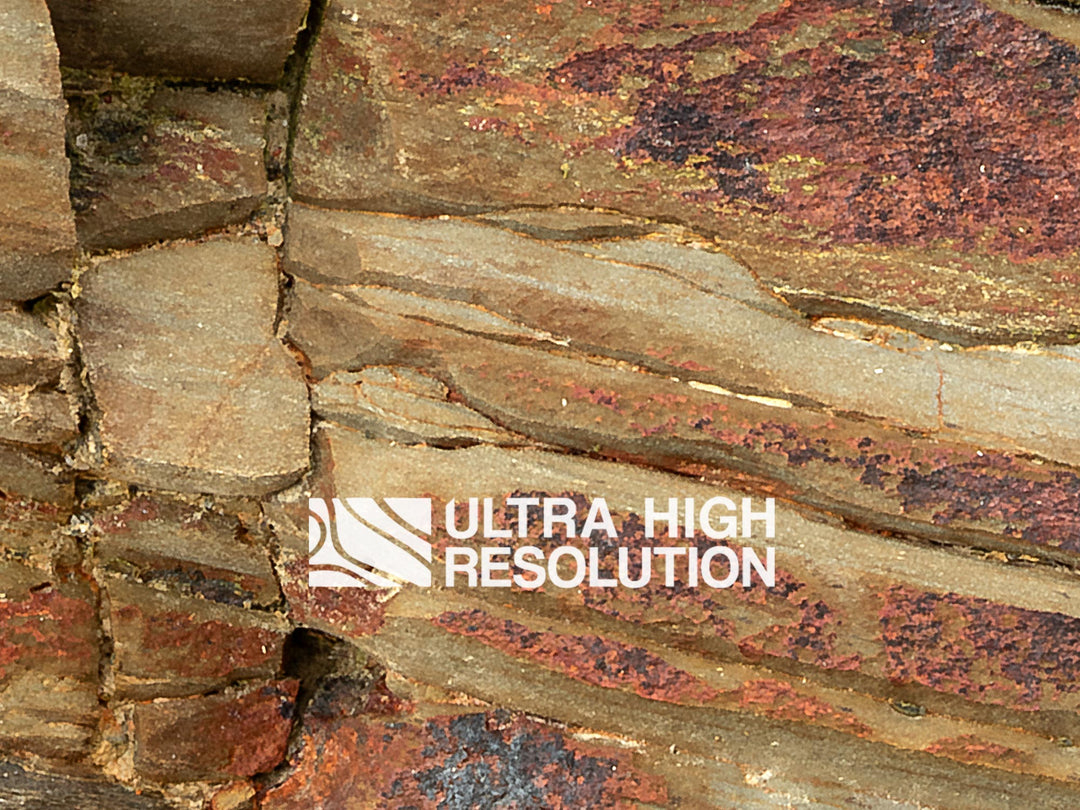 Beige Folded Sedimentary Rock Texture (342cm x 147cm)