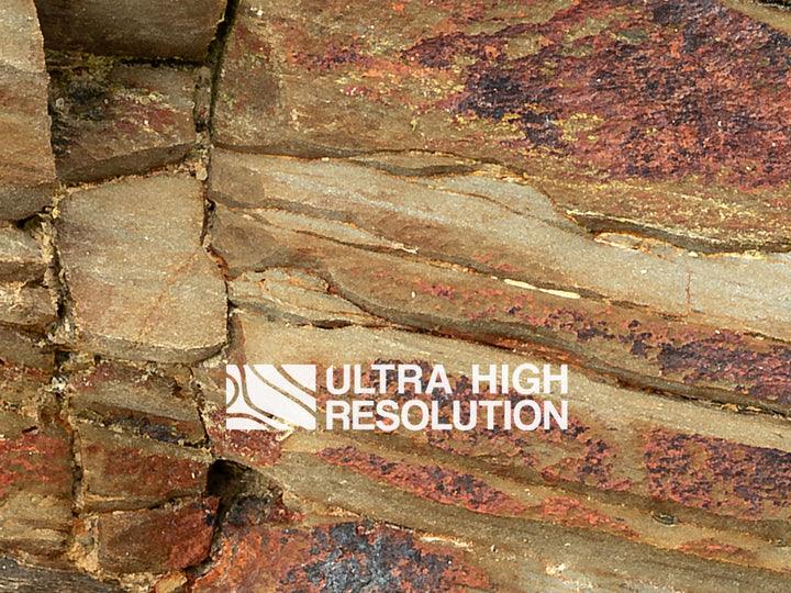 Beige Folded Sedimentary Rock Texture (342cm x 147cm)