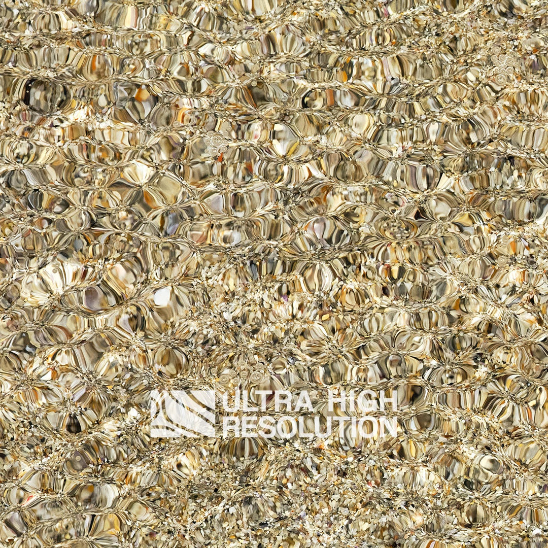 Beige Underwater Sand Refraction Texture (271cm x 203cm)