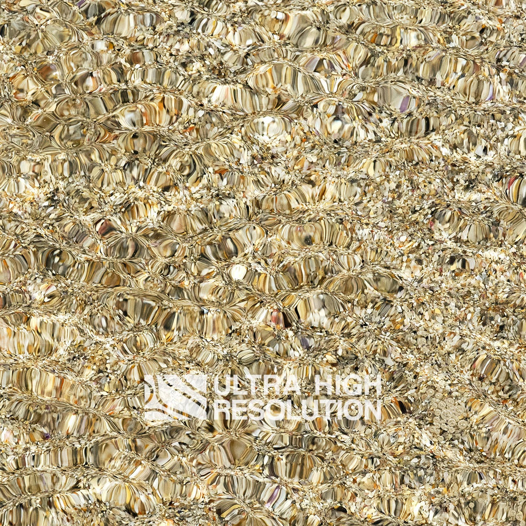 Beige Underwater Sand Refraction Texture (271cm x 203cm)