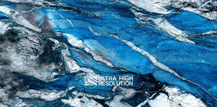 Blue And White Veined Quartzite Texture (861cm x 428cm)