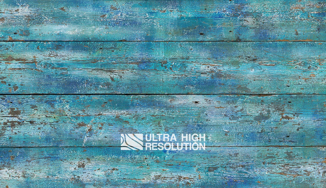 Blue Wooden Planks (808cm x 465cm)