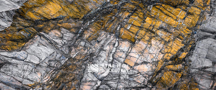 Bright Weathered Ingeous Rock Texture (354cm x 148cm)