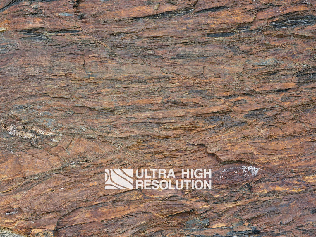 Brown Cleaved Cliff Rock Texture (271cm x 203cm)
