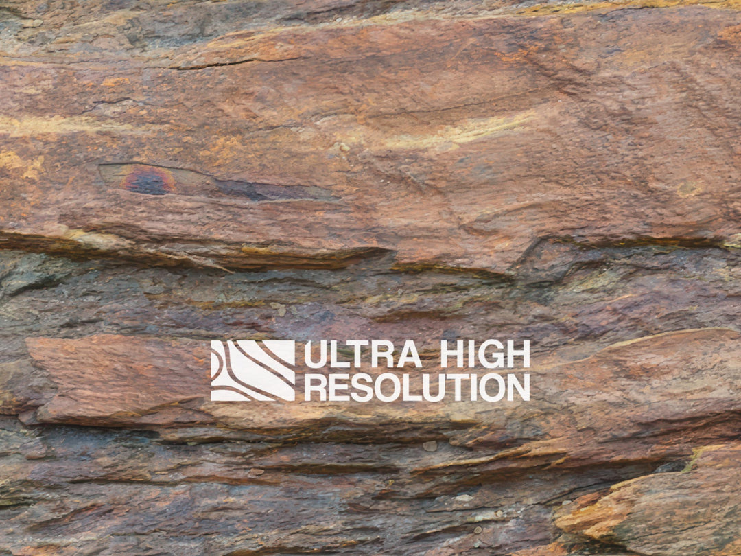 Brown Cleaved Cliff Rock Texture (271cm x 203cm)