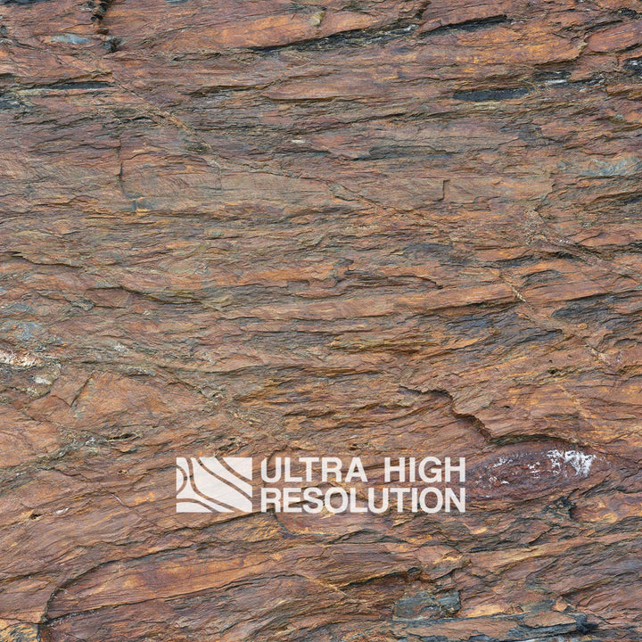 Brown Cleaved Cliff Rock Texture (271cm x 203cm)