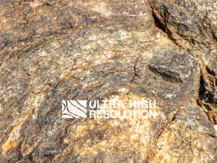Brown Folded Metamorphic Rock Texture (334cm x 147cm)