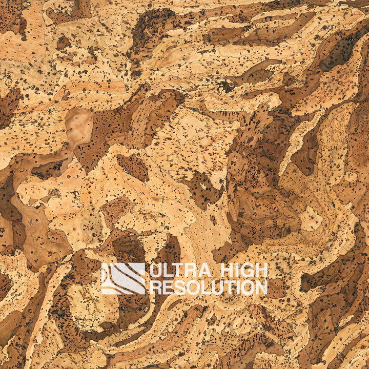 Brown Marbled Cork Composite Texture (358cm x 178cm)