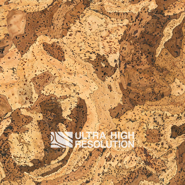 Brown Marbled Cork Composite Texture (358cm x 178cm)