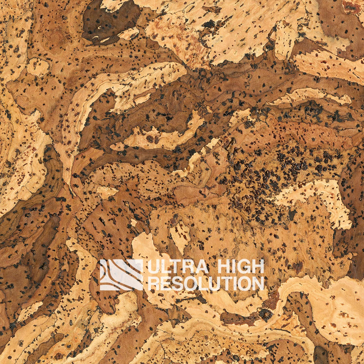 Brown Marbled Cork Composite Texture (358cm x 178cm)