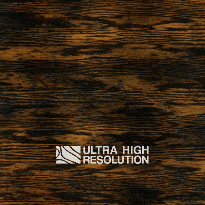 Charred Oak Wood with Burnt Grain Texture (706cm x 311cm)
