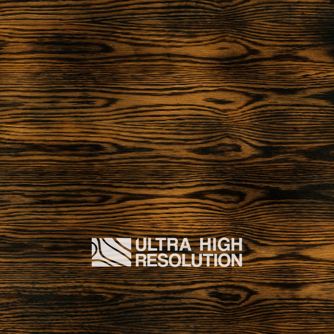Charred Oak Wood with Burnt Grain Texture (706cm x 311cm)