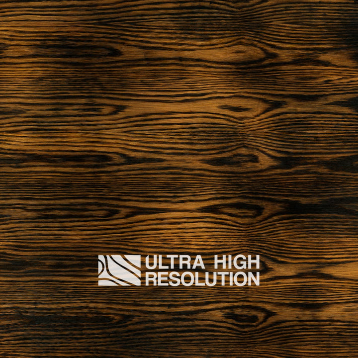 Charred Oak Wood with Burnt Grain Texture (706cm x 311cm)