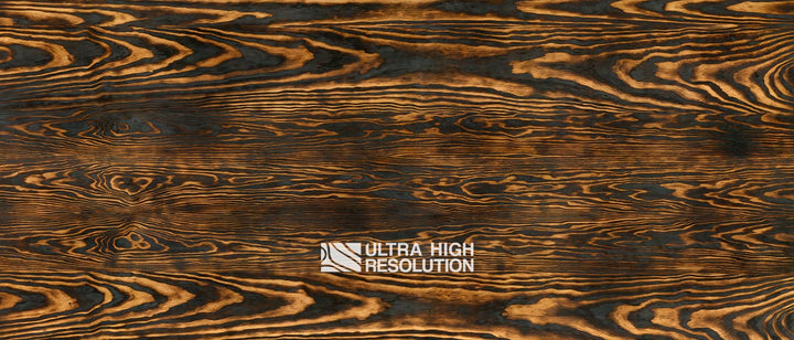 Charred Pine Wood Texture (697cm x 298cm)