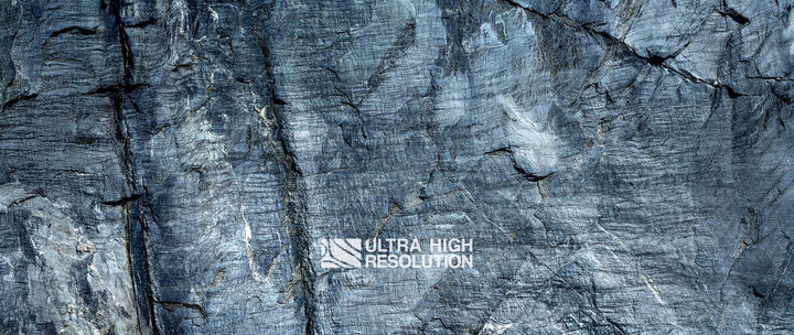 Cool Blue Metamorphosed Slate Crystalline Texture (193cm x 82cm)