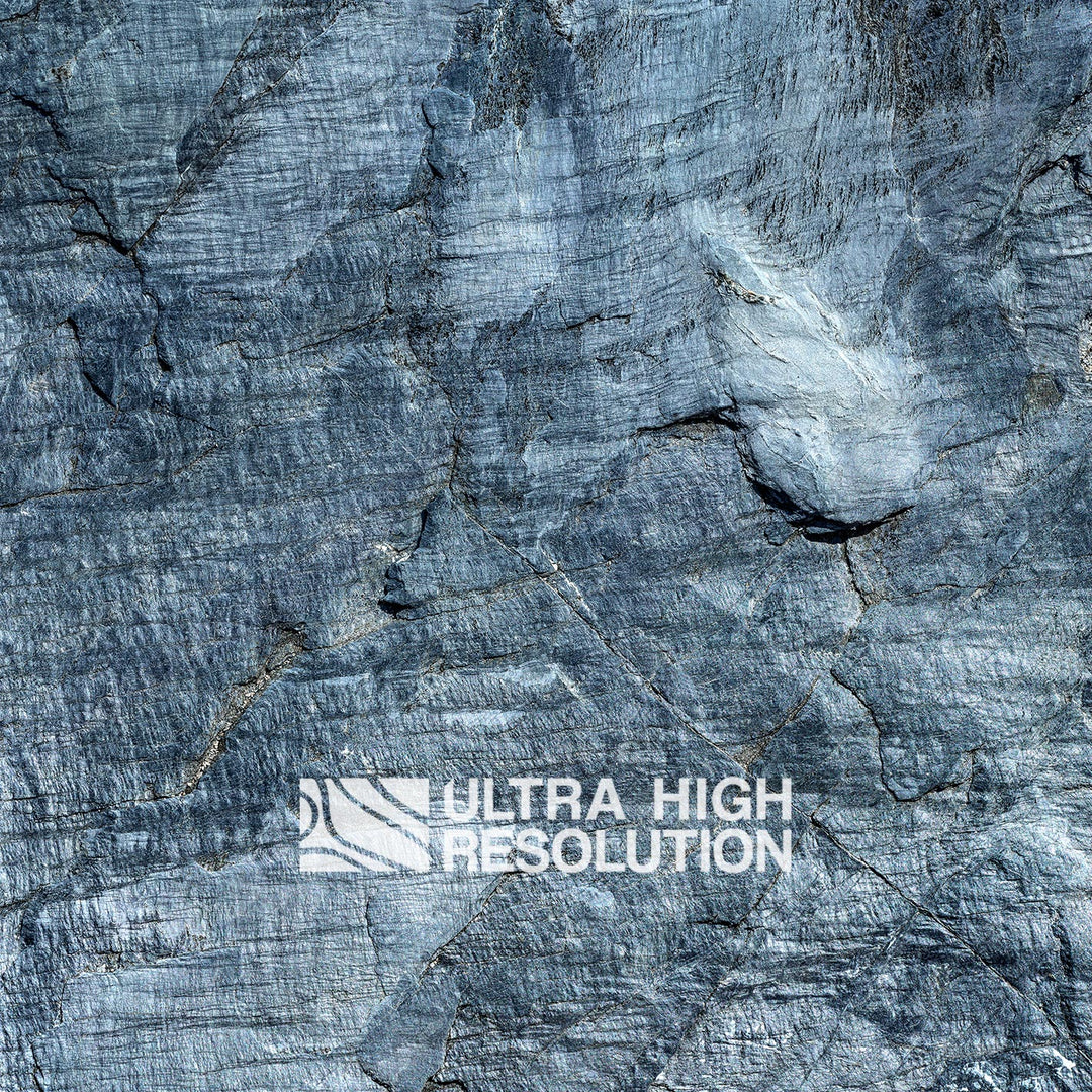 Cool Blue Metamorphosed Slate Crystalline Texture (193cm x 82cm)