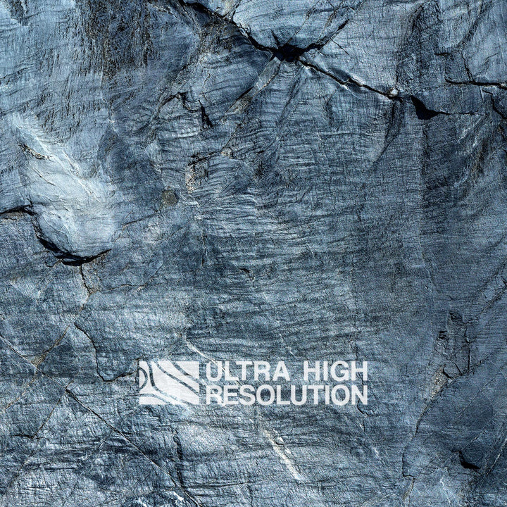 Cool Blue Metamorphosed Slate Crystalline Texture (193cm x 82cm)