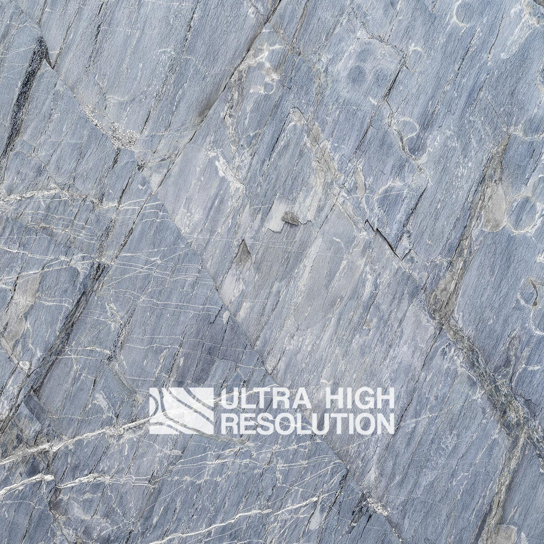 Cool Grey Natural Slate Texture (191cm x 81cm)