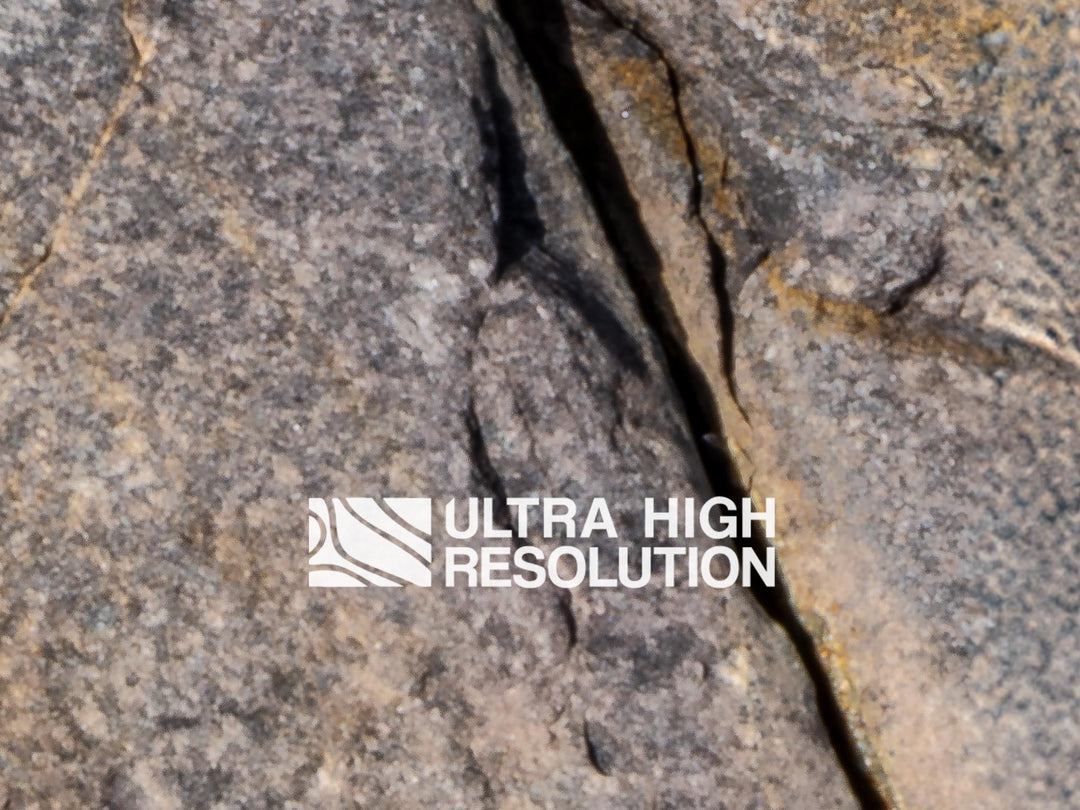 Cracked Grey Rock Face (337cm x 146cm)