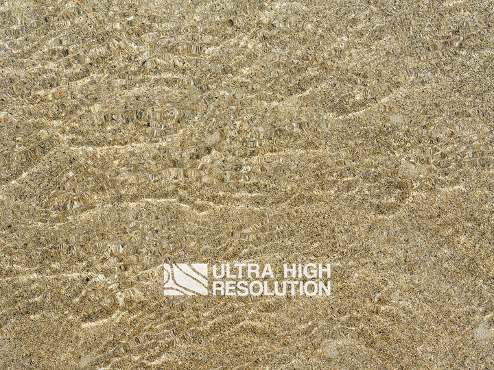 Dark Beige Rippled Sand Shallows Texture (271cm x 203cm)