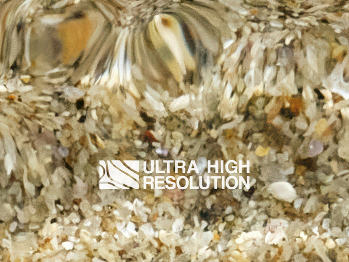 Dark Beige Rippled Sand Shallows Texture (271cm x 203cm)