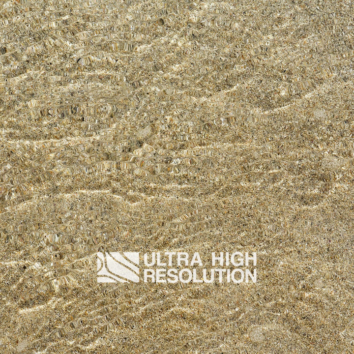 Dark Beige Rippled Sand Shallows Texture (271cm x 203cm)