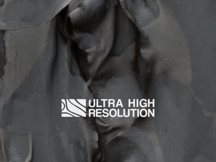 Dark Grey Folded Kelp Mat Texture (271cm x 203cm)