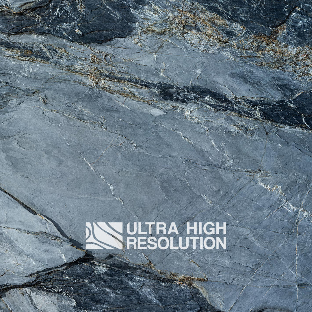 Dark Grey Granite Fractured Stone Texture (190cm x 81cm)