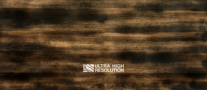Dark Oak Charred Wood Texture (695cm x 302cm)