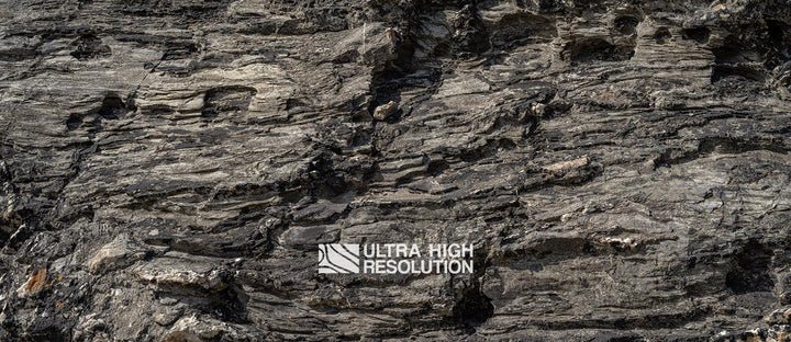 Dark Shale Rock Texture (339cm x 147cm)