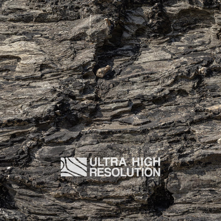 Dark Shale Rock Texture (339cm x 147cm)