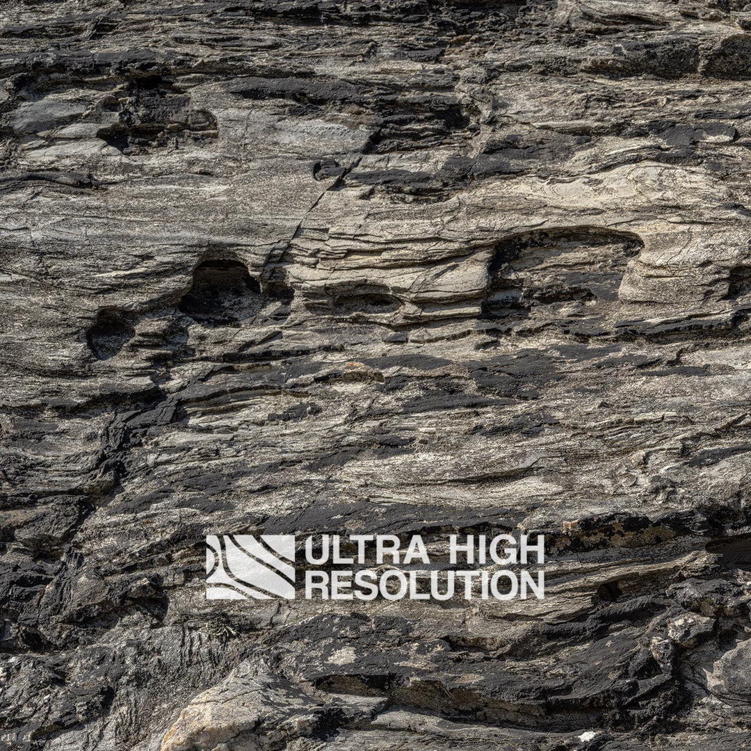 Dark Shale Rock Texture (339cm x 147cm)