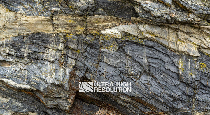Dark Slate Cliff Texture (380cm x 208cm)