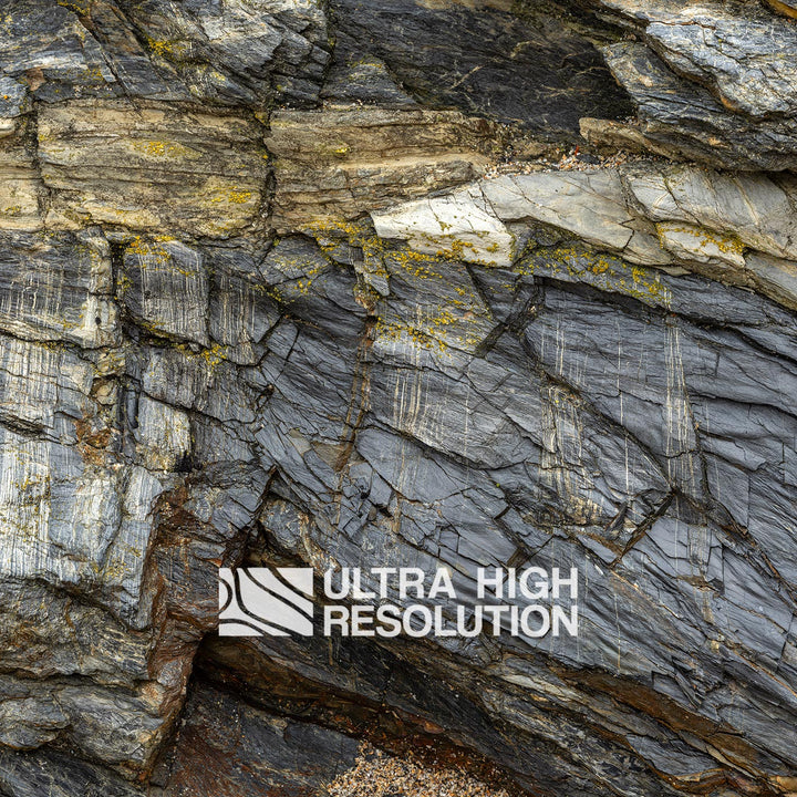 Dark Slate Cliff Texture (380cm x 208cm)