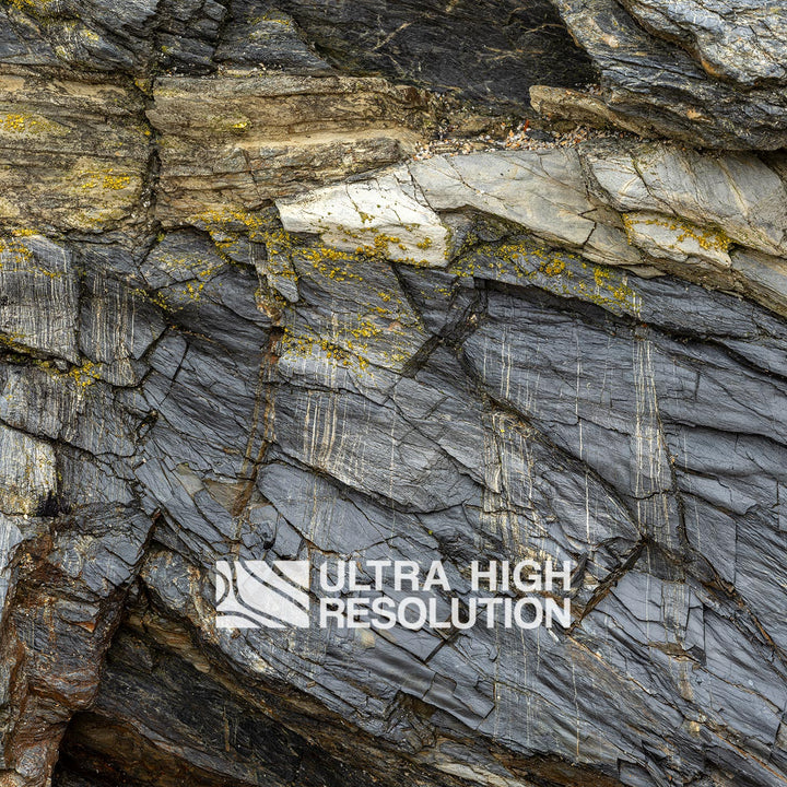 Dark Slate Cliff Texture (380cm x 208cm)