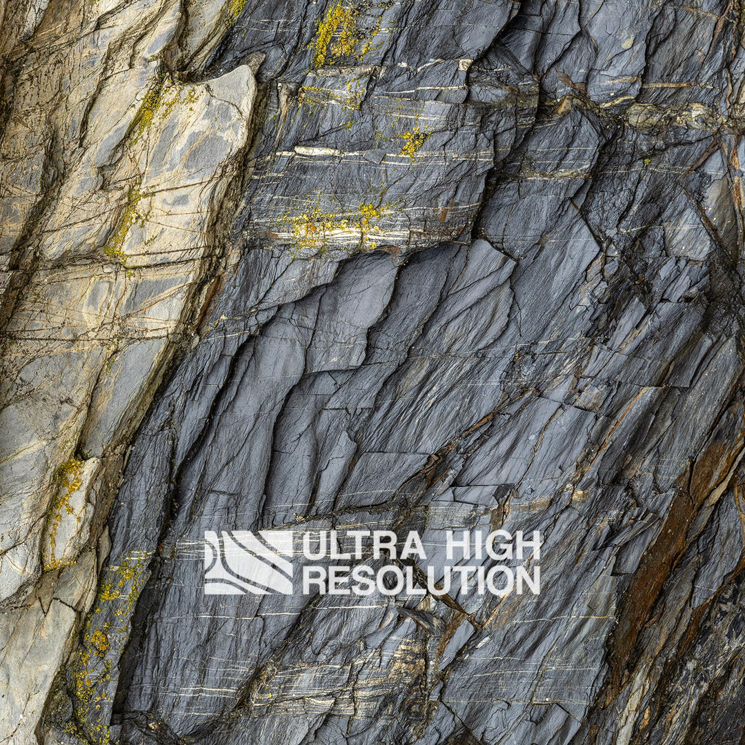 Dark Slate Cliff Texture (380cm x 208cm)