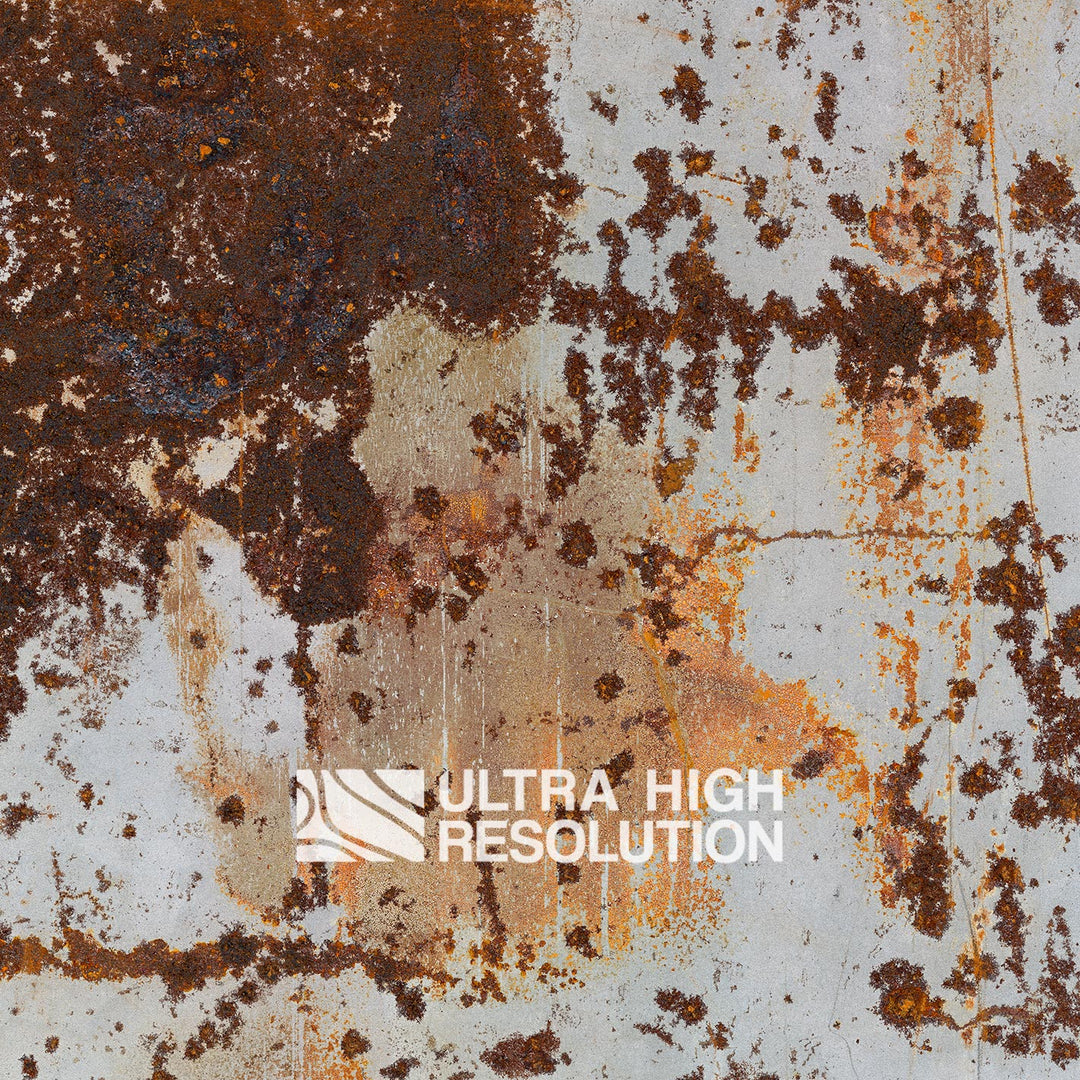 Distressed Rusted Metal Sheet (647cm x 428cm)