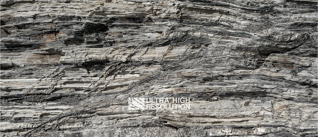 Flaky Grey Rock Texture (342cm x 147cm)