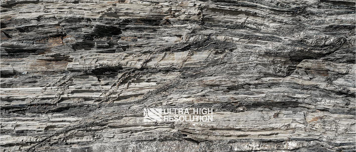 Flaky Grey Rock Texture (342cm x 147cm)