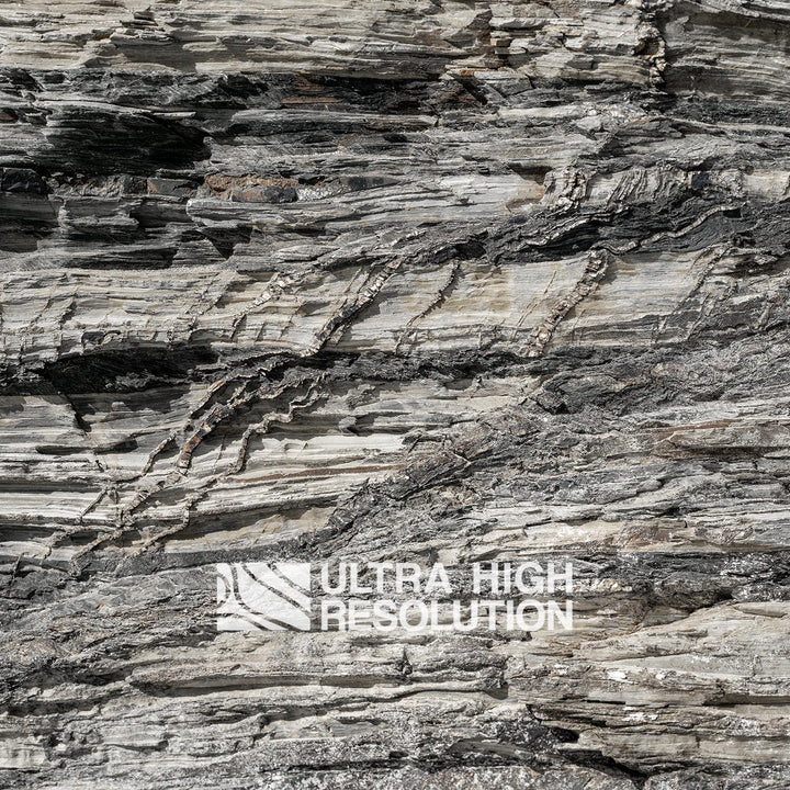 Flaky Grey Rock Texture (342cm x 147cm)