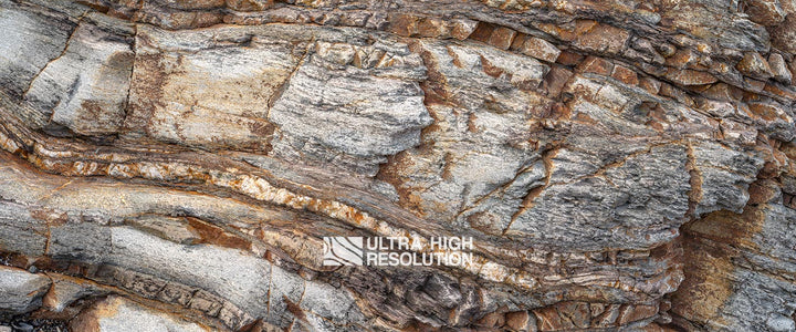 Foliated Rock Texture with Tonal Variation (347cm x 144cm)