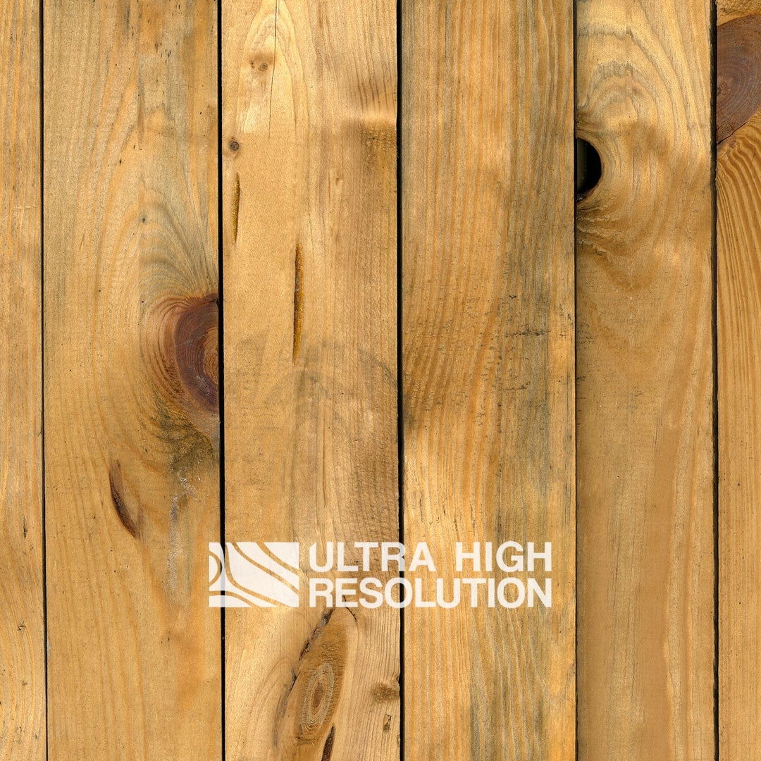 Golden Knotty Pine Planks (534cm x 261cm)