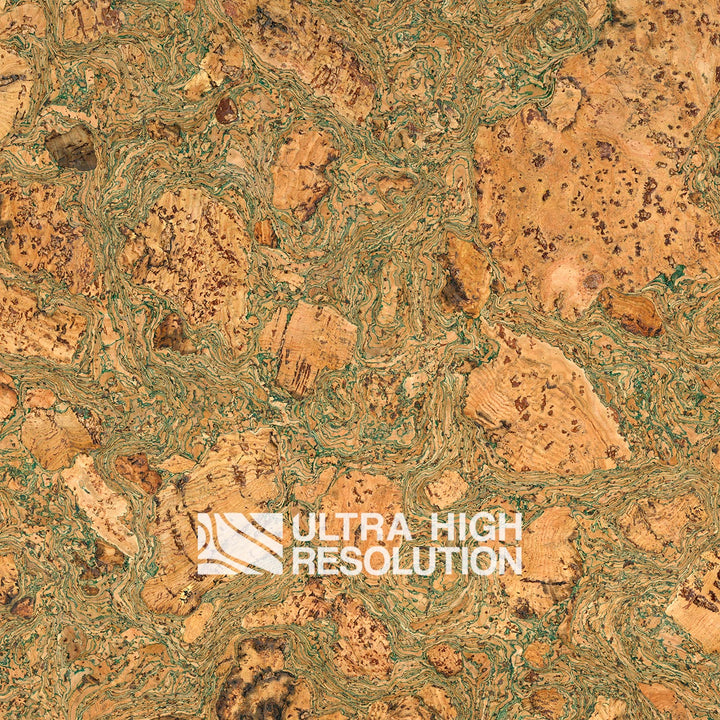 Green Cork Composite Fragment Texture (536cm x 352cm)
