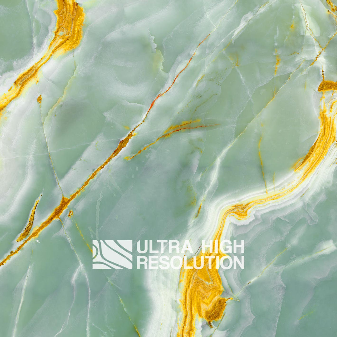 Green Onyx With Gold Veins (629cm x 417cm)