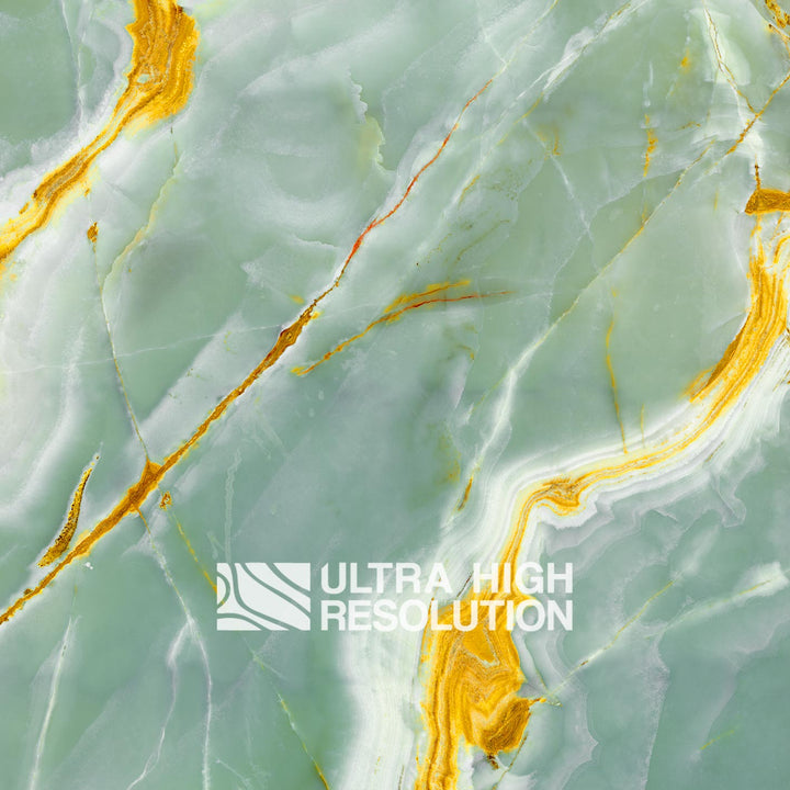 Green Onyx With Gold Veins (629cm x 417cm)
