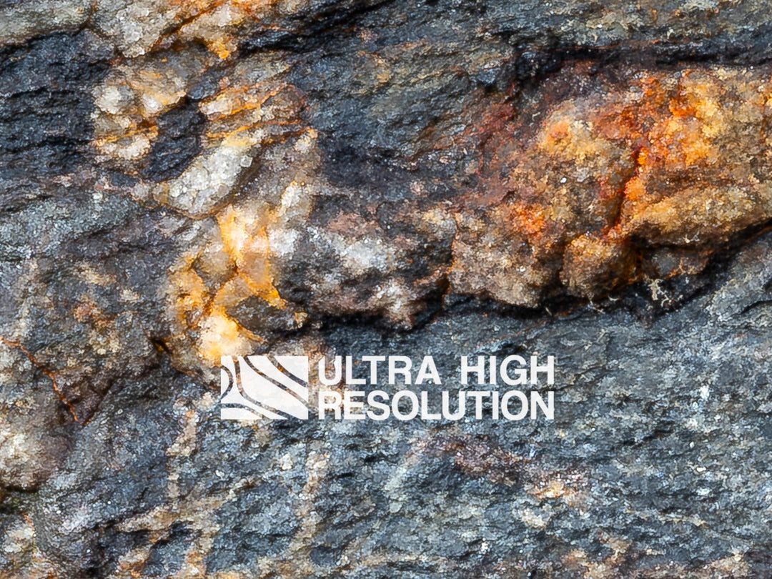 Grey and Amber Layered Gneiss Texture  (348cm x 145cm)