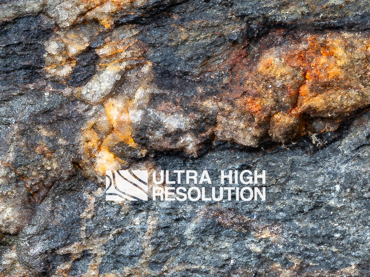 Grey and Amber Layered Gneiss Texture  (348cm x 145cm)