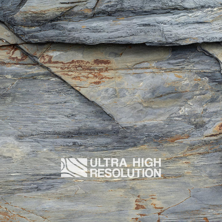 Grey and Rust Slate Texture (190cm x 82cm)