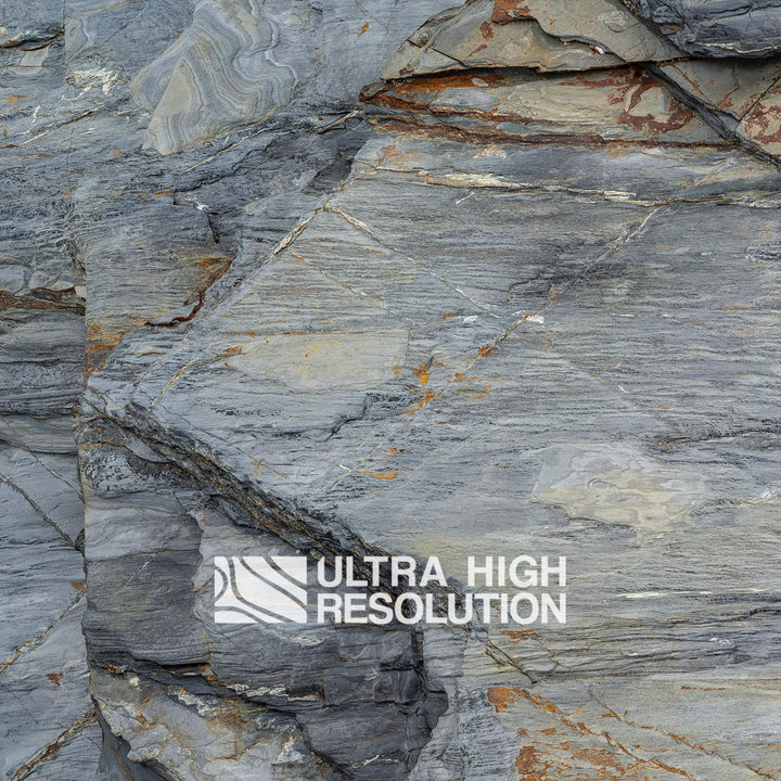 Grey and Rust Slate Texture (190cm x 82cm)
